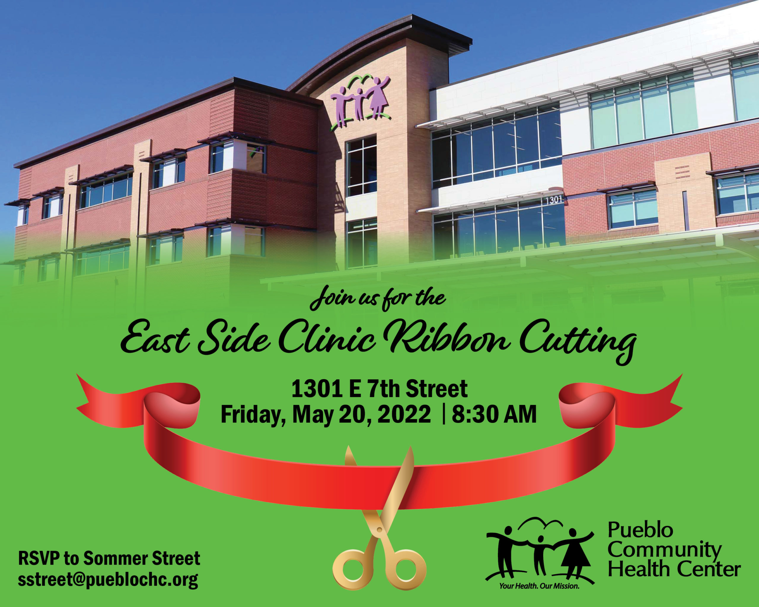 East Side Clinic Ribbon Cutting Invitation